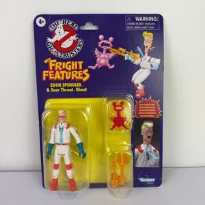 NEW Hasbro F9891 Ghostbusters Fright Features EGON SPENGLER 5-Inch Action Figure
